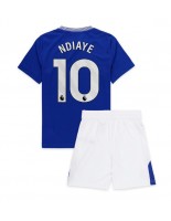 Everton Iliman Ndiaye #10 Hjemmedraktsett Barn 2024-25 Korte ermer (+ bukser)